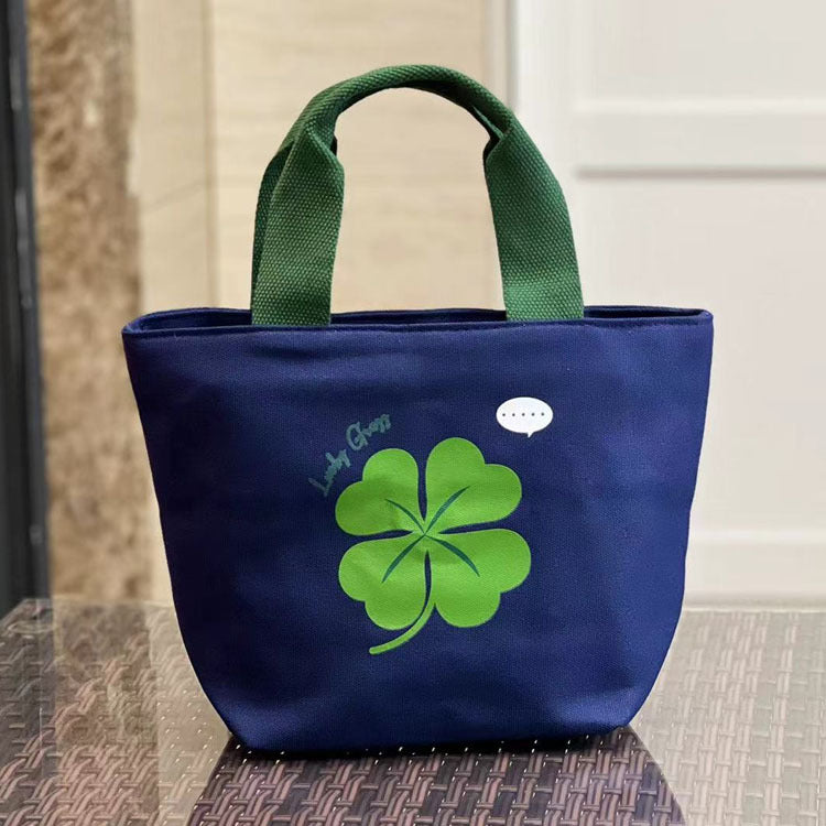 Cute Bear Print Lunch Tote Kalsten