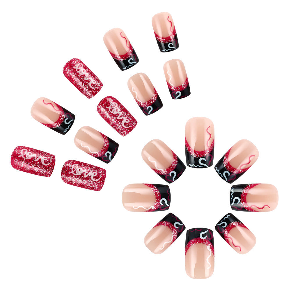 Glamorous Glitter Nail Art Design Kalsten