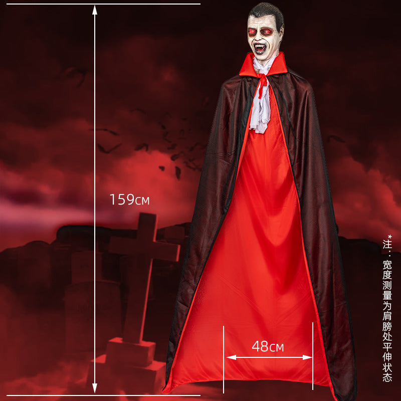 Gothic Vampire Cloak Costume Kalsten