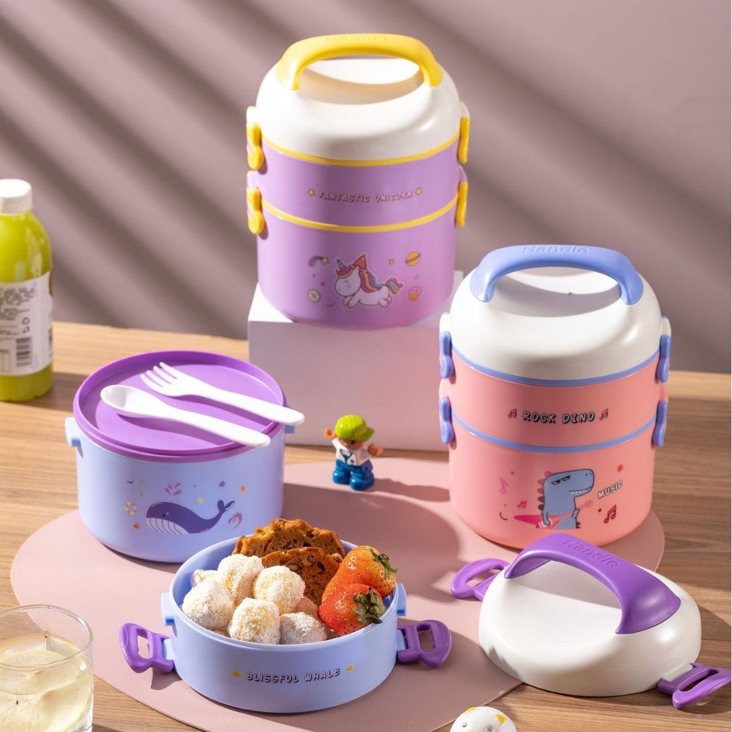 Creative Dinosaur-Themed Snack Container