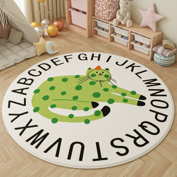 Playful Dinosaur-Themed Area Rug