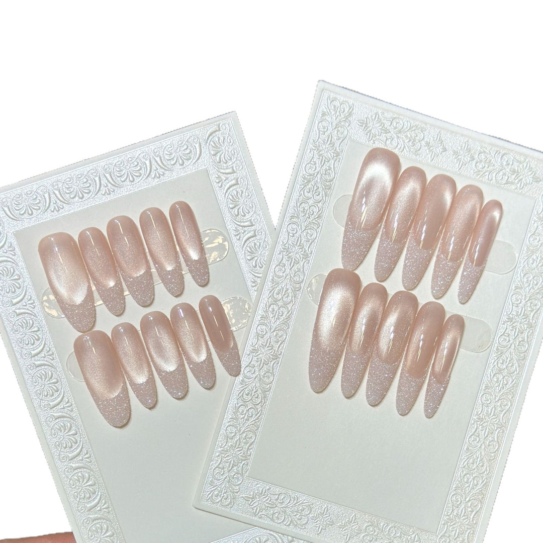 Glossy Press-On Nails Set Kalsten