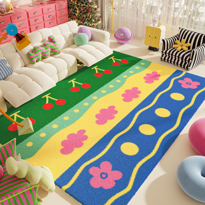 Playful Patterned Area Rug
