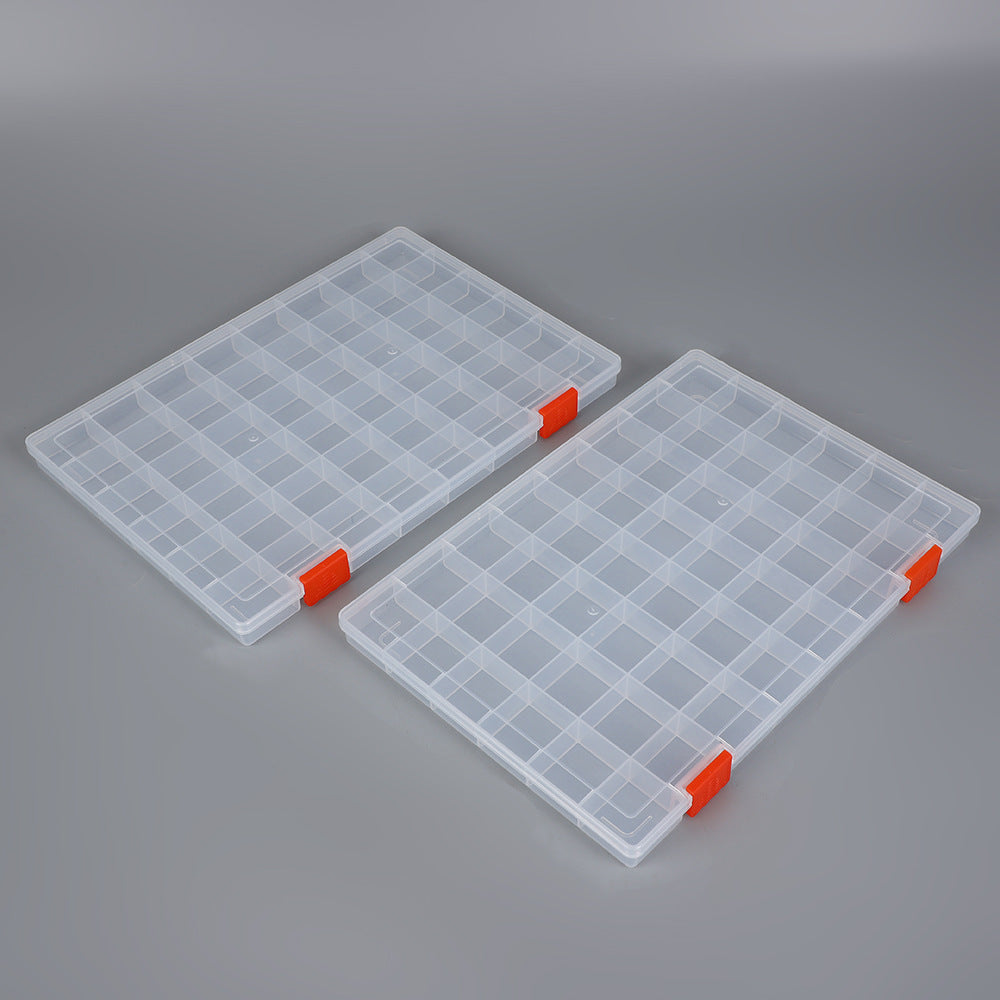 Transparent Multi-Grid Craft Organizer Kalsten