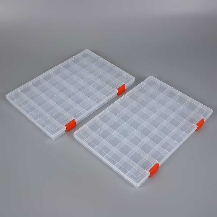 Transparent Multi-Grid Craft Organizer Kalsten