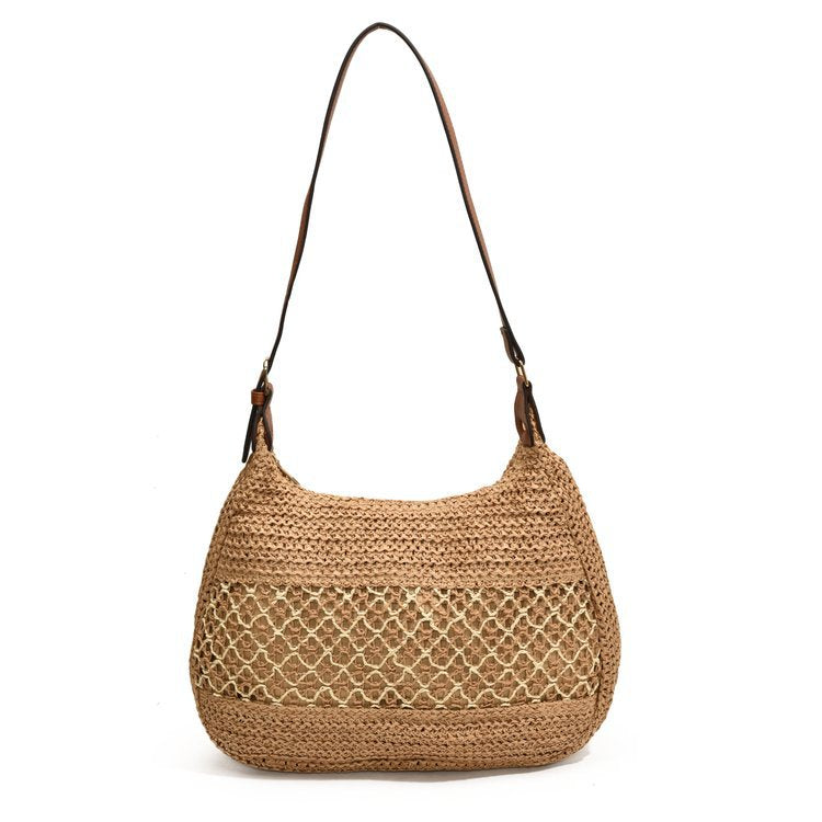 Casual Shoulder Bag Made of Natural Material Kalsten