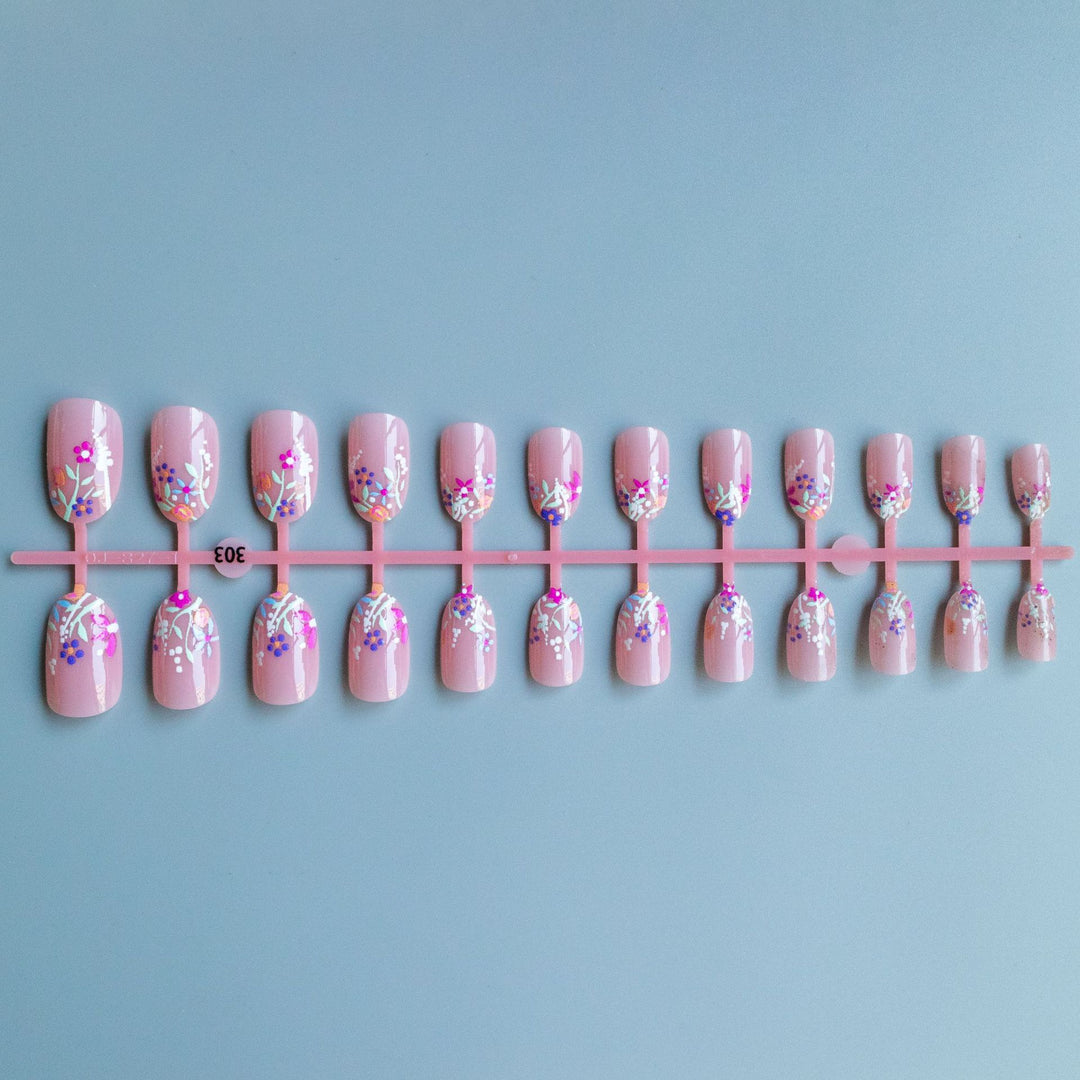 3D Floral Acrylic Nail Art Kit