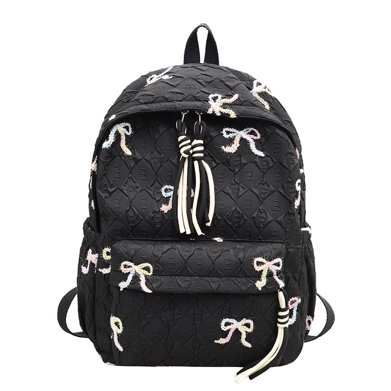 Creative Bow Patterned Backpack Kalsten