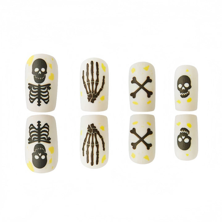 Creative Skeleton Nail Art Design Kalsten