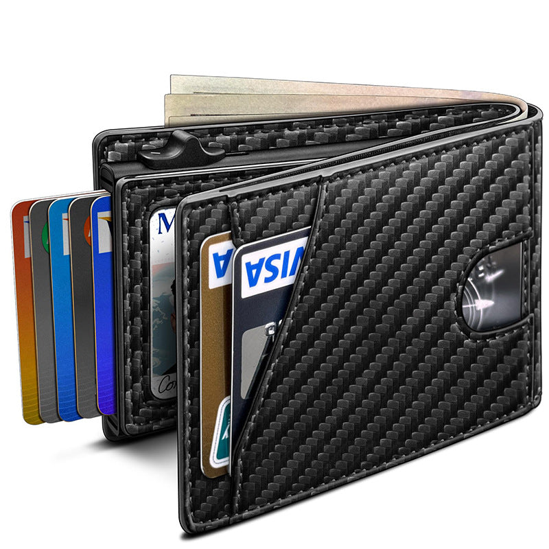 Premium Carbon Fiber Multi-Functional Wallet Kalsten