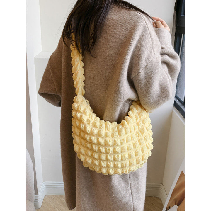 WoTextured Fabric Hobo Bag Kalsten