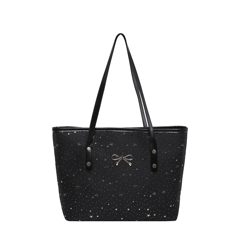 WoStylish Star-Embellished Tote Bag Kalsten