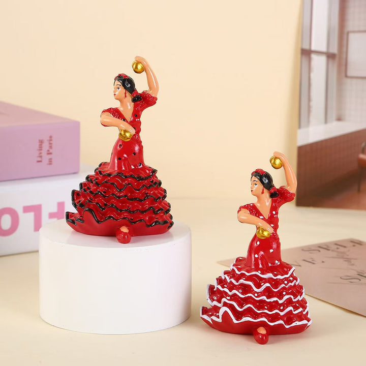 Dance figure in Spanish style Kalsten
