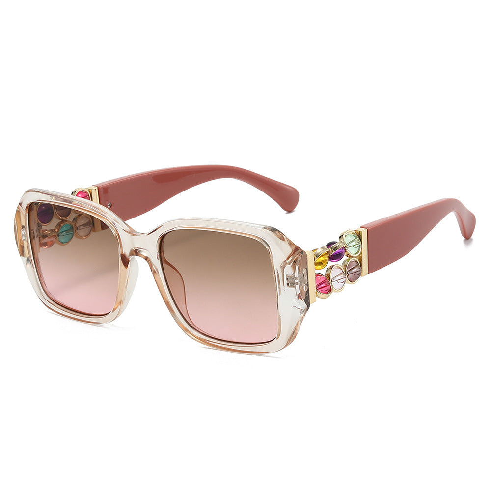 Decorative Oversized Square Sunglasses Kalsten