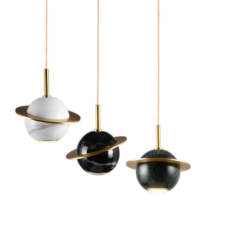 Artistic Planet Pendant Light
