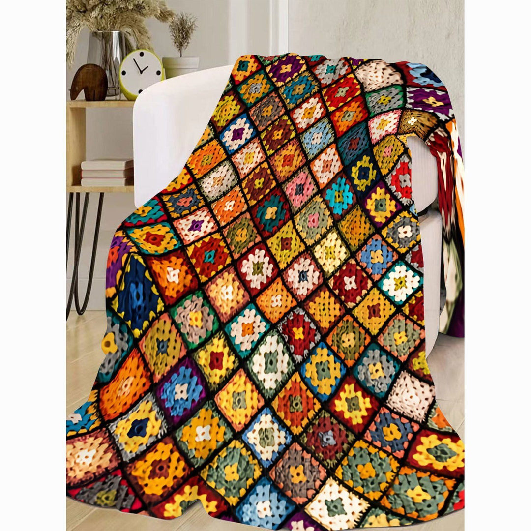 Cozy Multi-Patterned Blanket