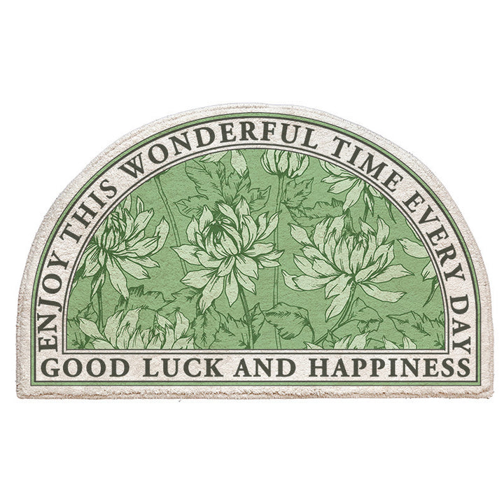 Floral Emblazoned Area Mat Kalsten