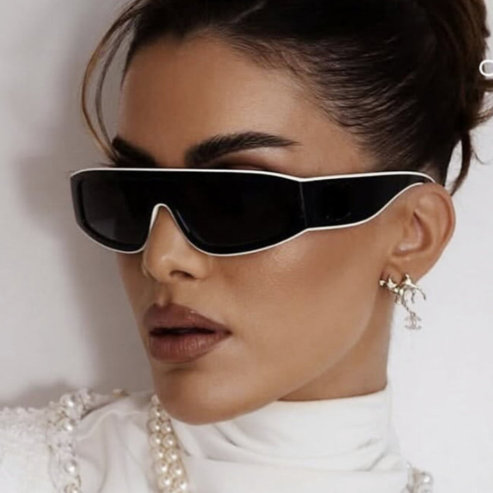 Women's fashionable sports sunglasses with an innovative design and wide frame Kalsten