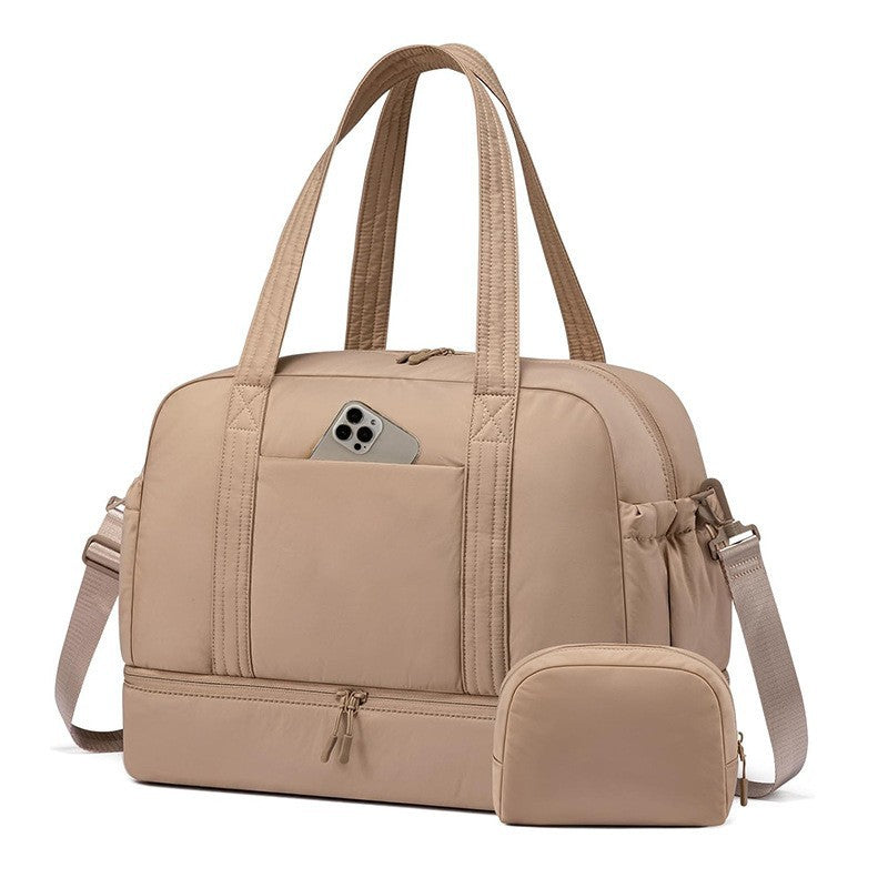 Multi-functional Sports Bag with Separate Cosmetic Pouch Kalsten