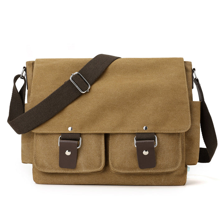 Classic Canvas Messenger Bag Kalsten