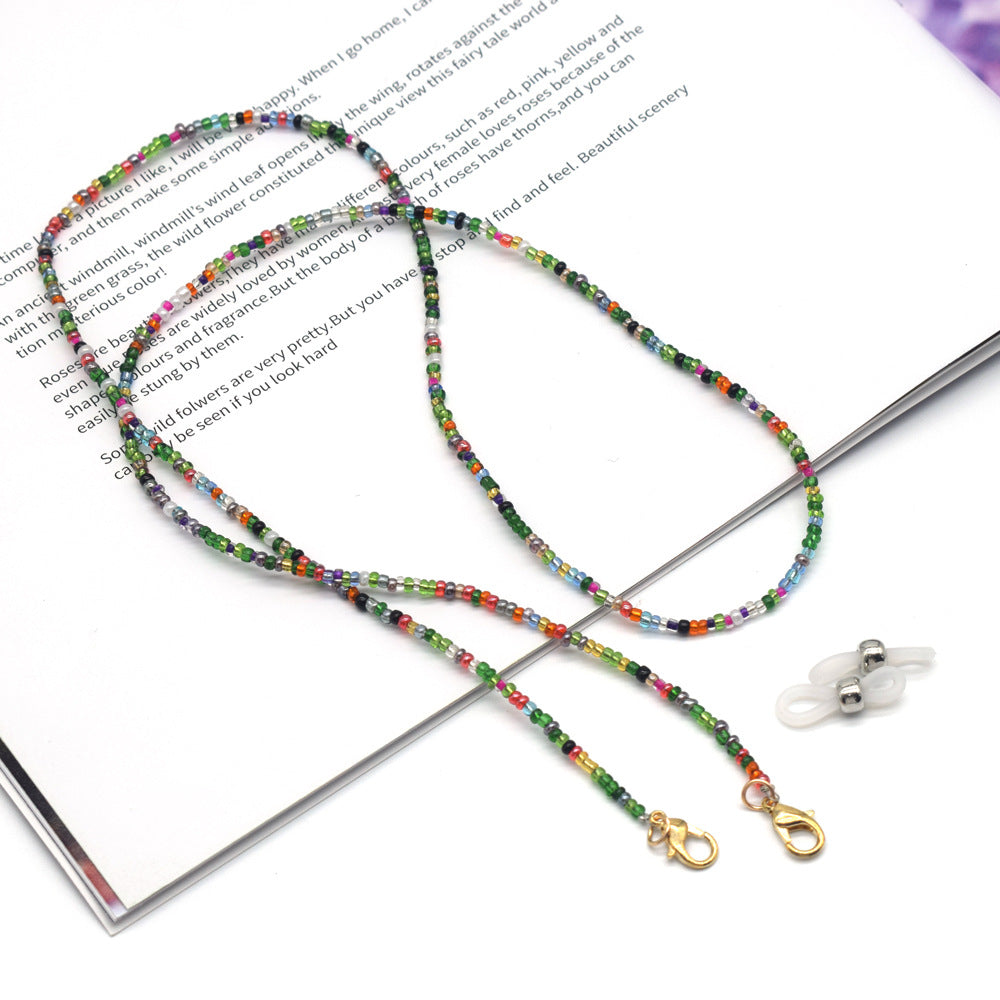 Colorful Multi-Textured Eyewear Chain Kalsten