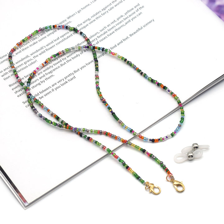 Colorful Multi-Textured Eyewear Chain Kalsten