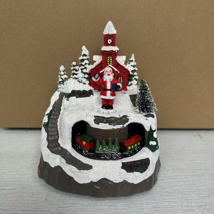 LED Illuminated Christmas Village Scene Kalsten