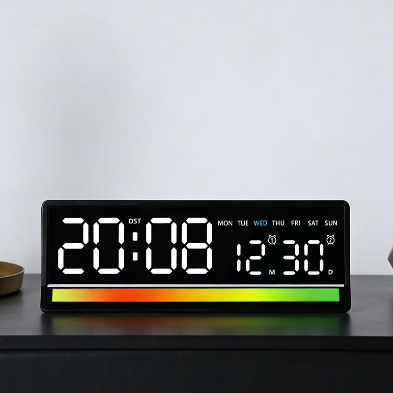 Digital alarm clock with clear LED display and date display Kalsten
