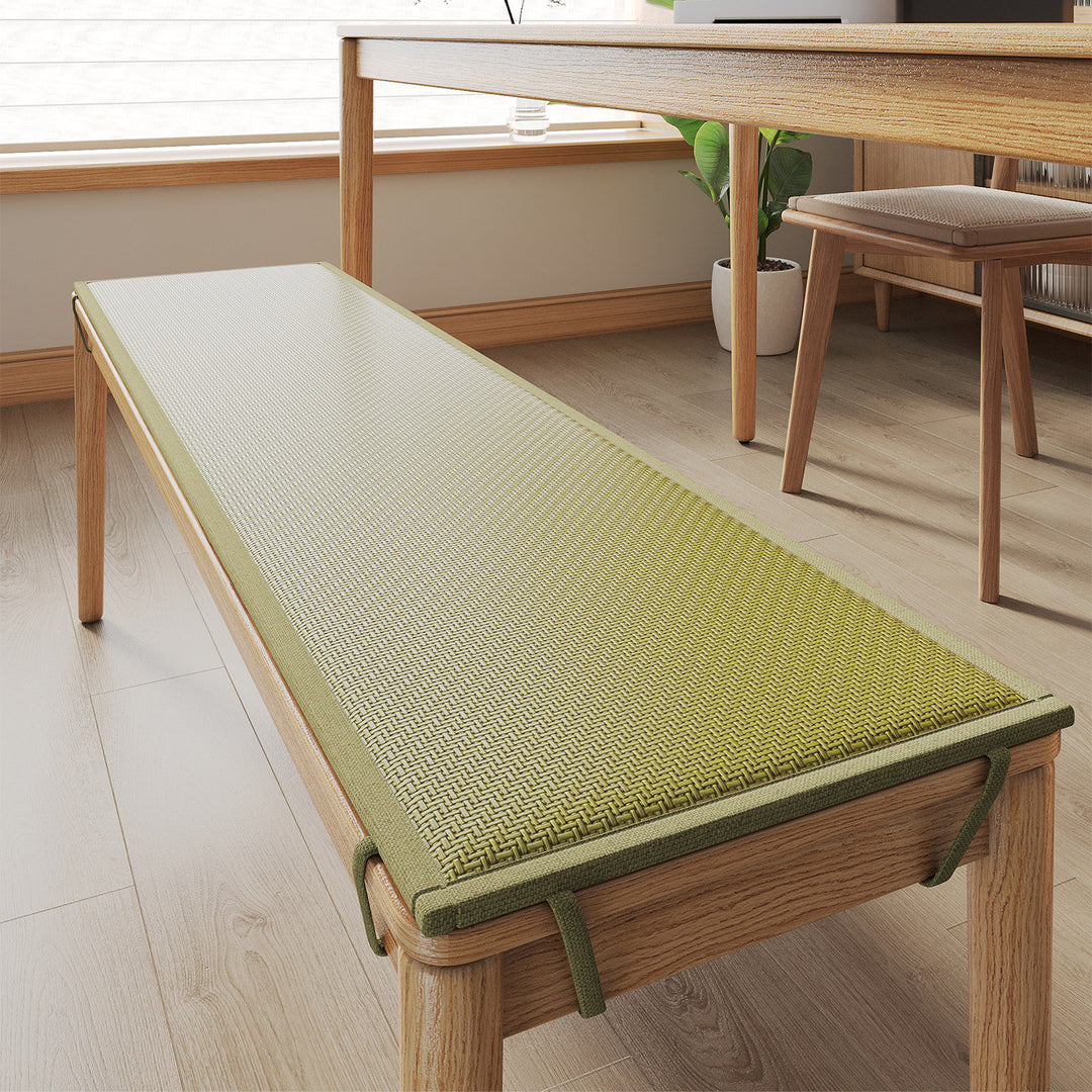 Woven Dining Bench Cushion Mat Kalsten