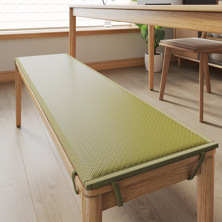 Woven Dining Bench Cushion Mat Kalsten