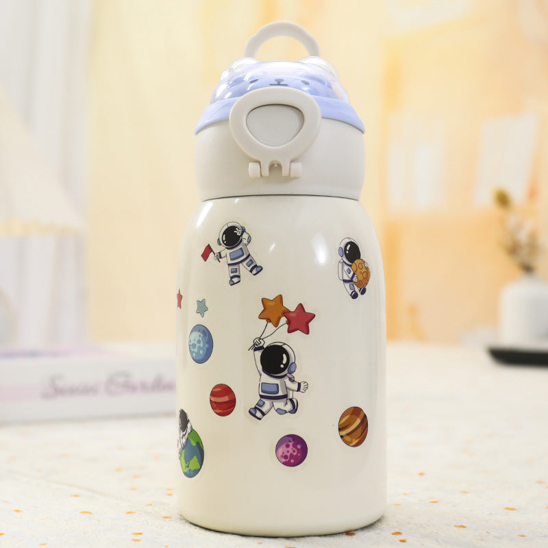 Ladies Insulated Drinking Bottle in Intergalactic Astronaut Design Kalsten