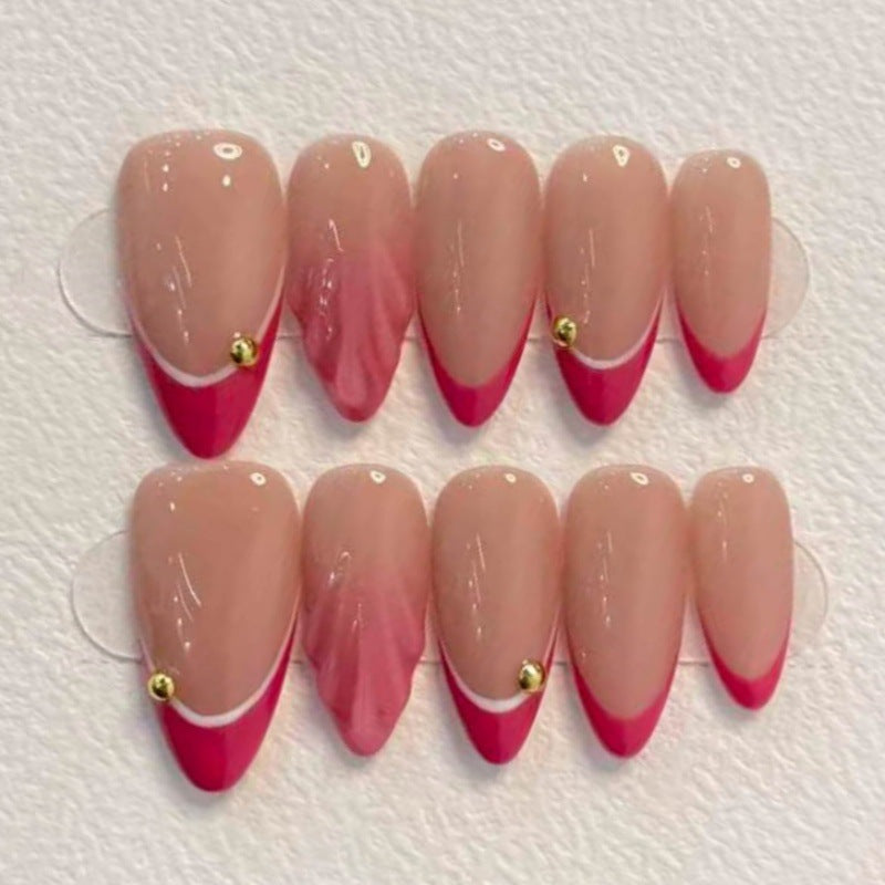 Nature-Themed Artistic Press-On Nail Set Kalsten