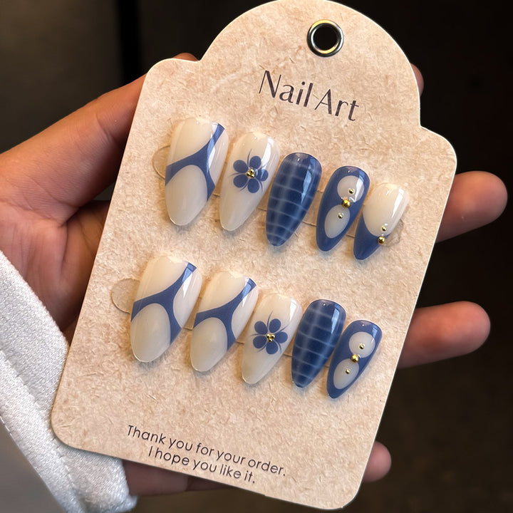 Artistic Press-On Nail Set Kalsten 1787294162