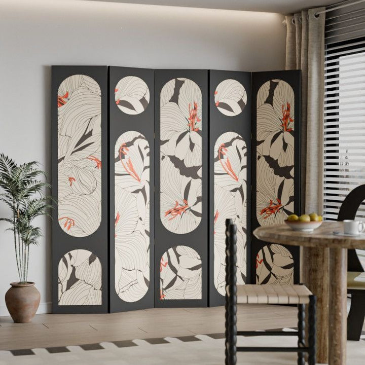 Artistic Floral Room Divider Kalsten