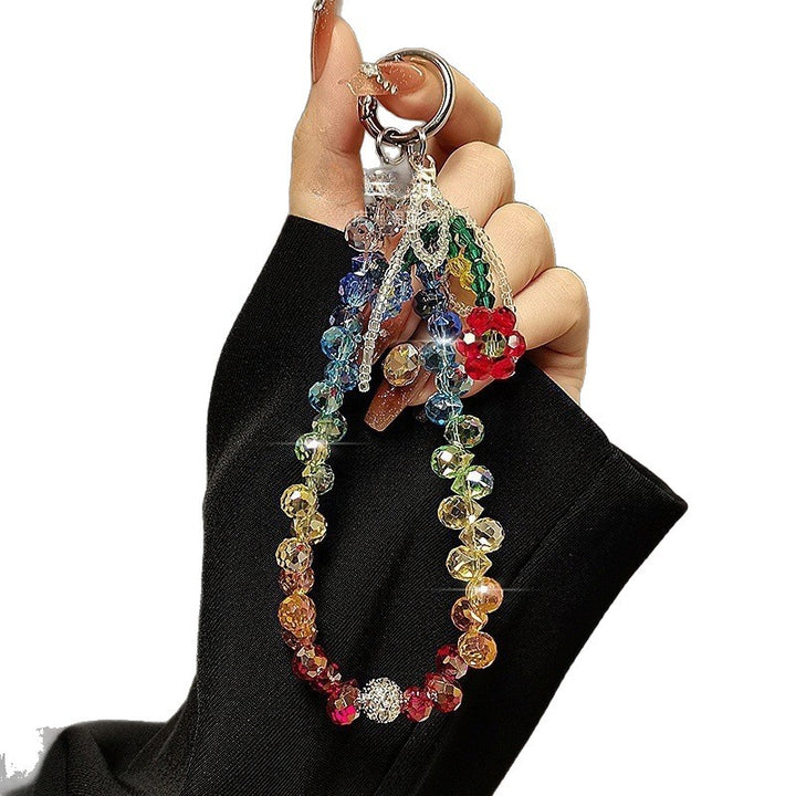 Colorful Beaded Charm Keychain Kalsten