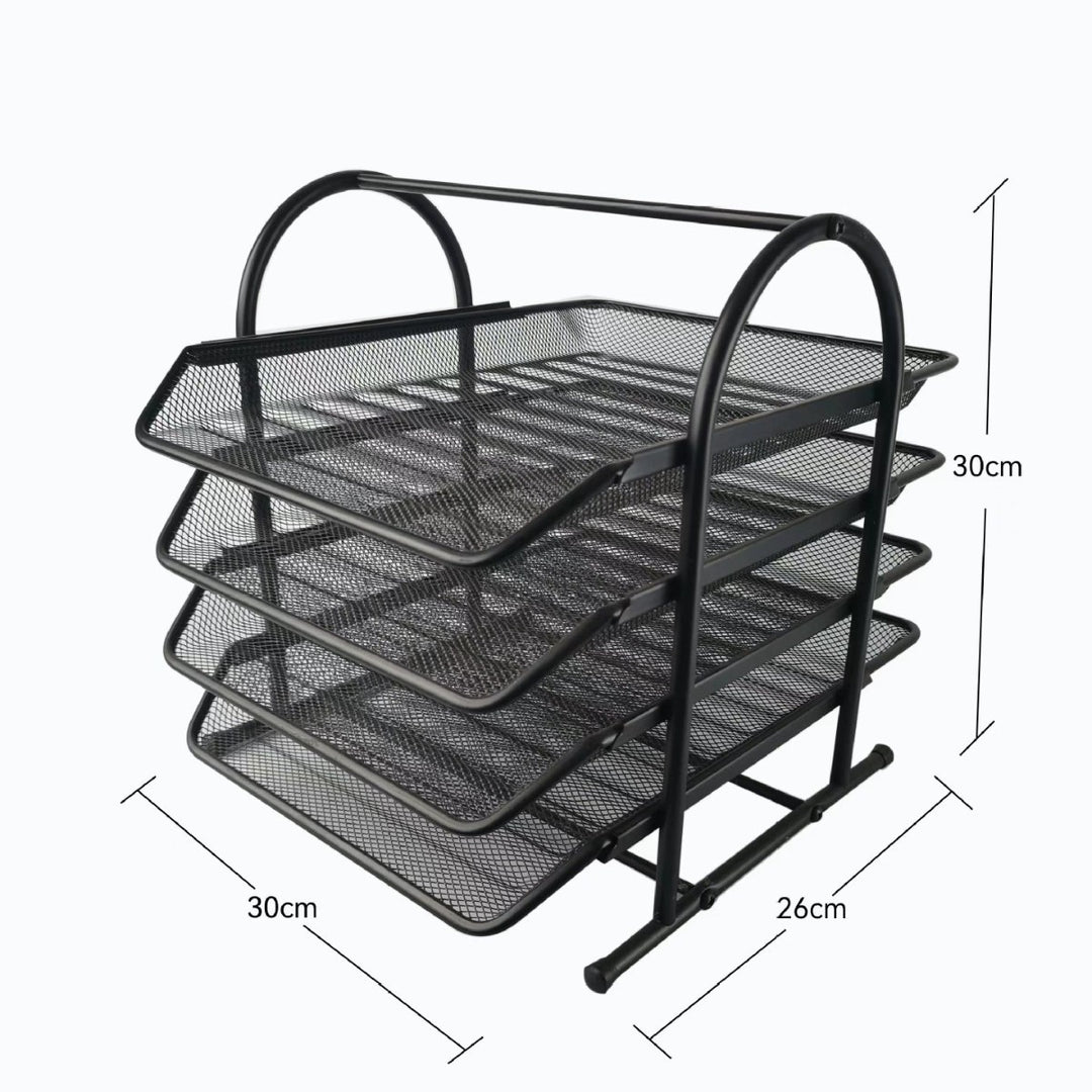 Multi-Layer Mesh Filing Rack Kalsten