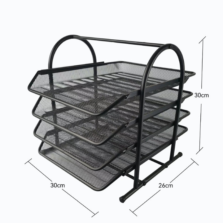 Multi-Layer Mesh Filing Rack Kalsten
