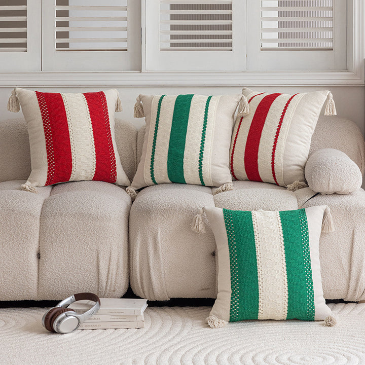 Structured Bohemian Decorative Pillow