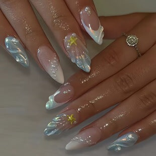 Elegant Gel Nail Art Extensions Kalsten