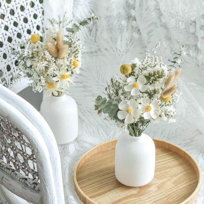 Natural Dried Flower Bouquet Arrangement