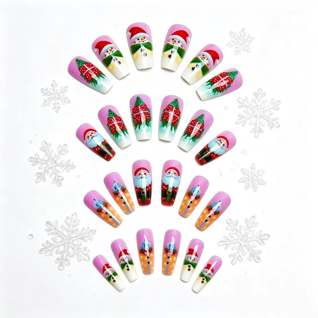 Festive Nail Art Artificial Nails Kalsten
