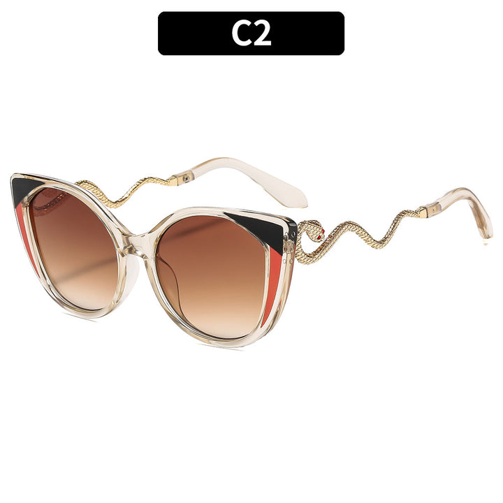 Artistic Cat-Eye Sunglasses