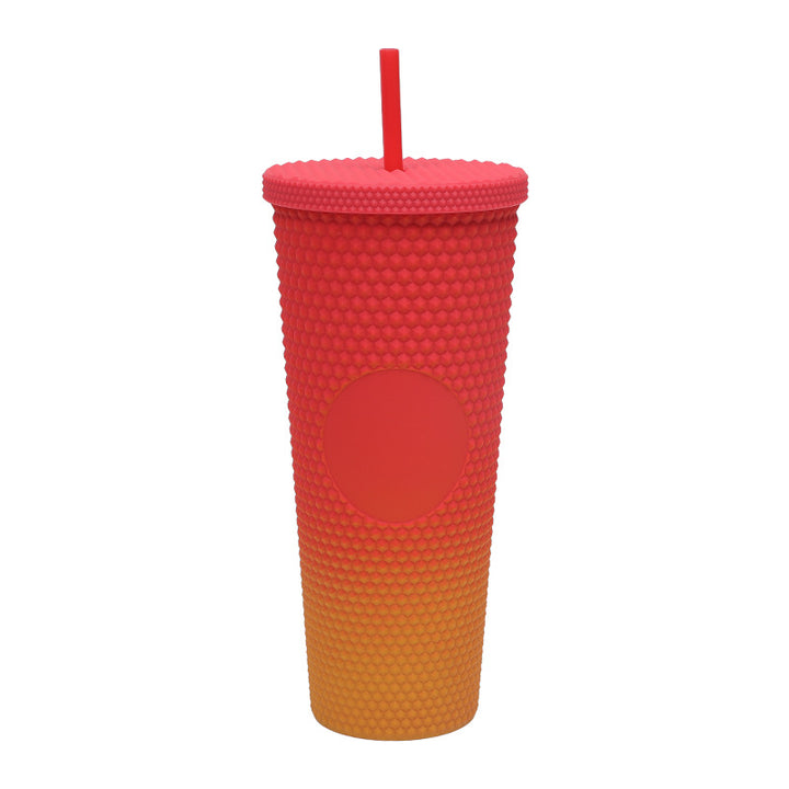 Women's reusable drinking cup with textured silicone from Kalsten