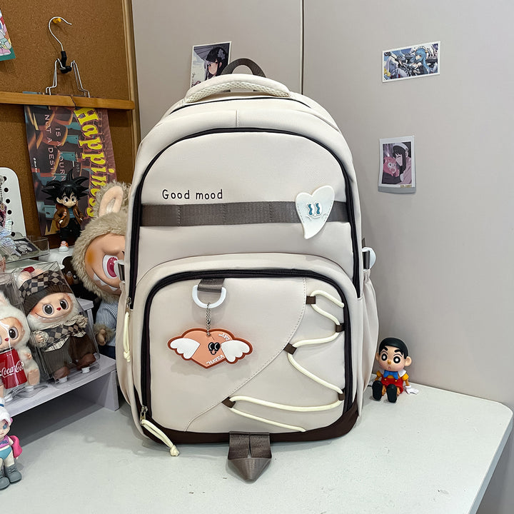 Backpack with Stylish Design and Practical Exterior Pockets Kalsten