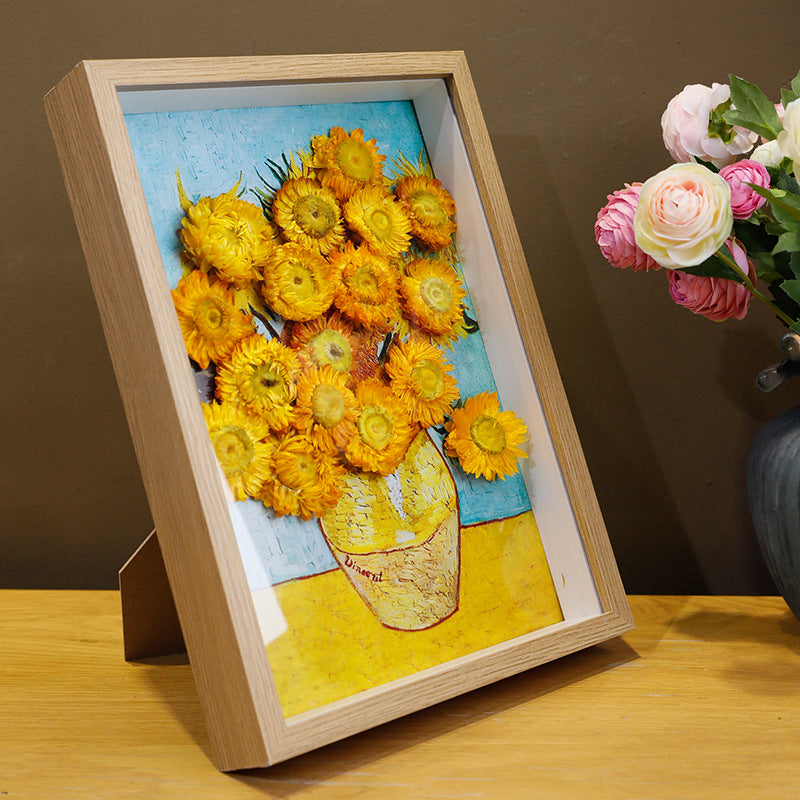Decorative Floral Art Display for Stylish Interiors