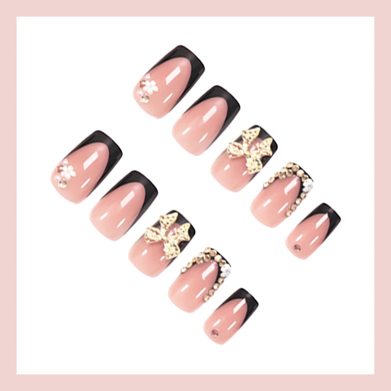 Artificial nail decorations with glamorous design Kalsten