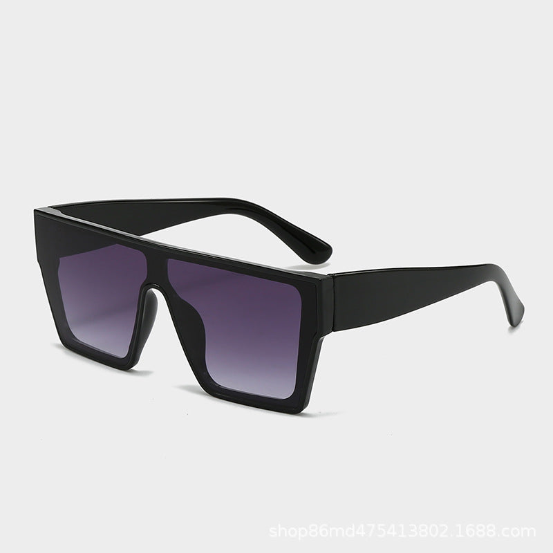 Women's large rectangular sunglasses with modern frame and UV protection Kalsten