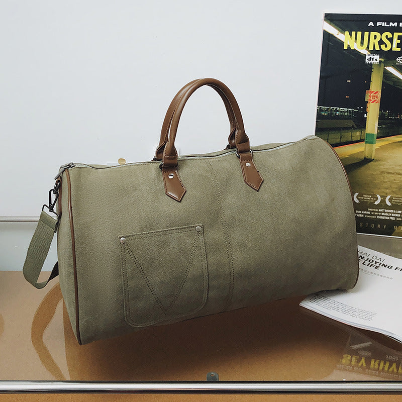 Durable Canvas Weekender Duffel Bag Kalsten