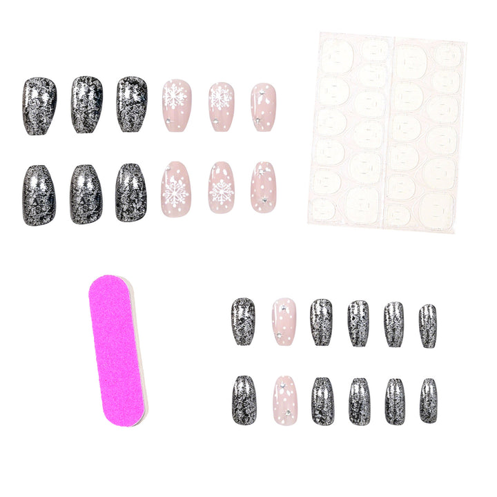 Festive Glitter Nail Art Enhancements Kalsten