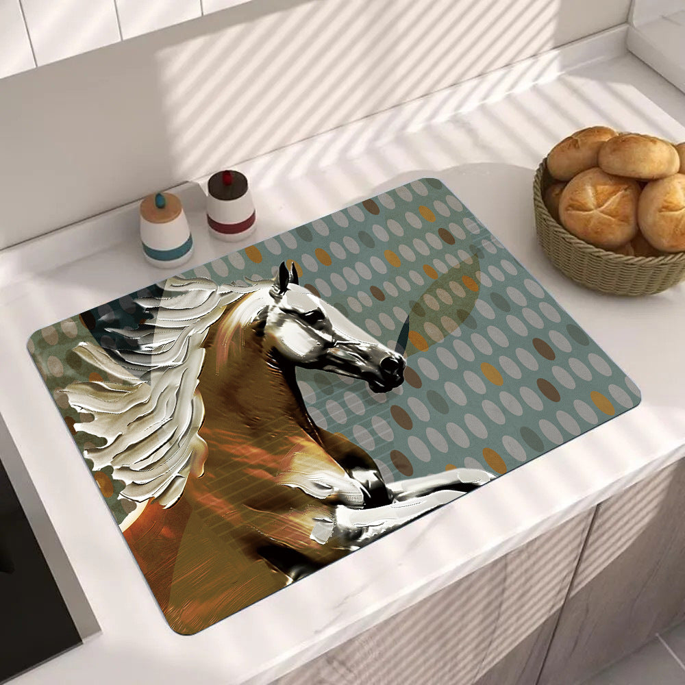 Decorative Kitchen Mat Kalsten
